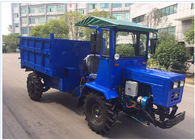 18HP 톱니바퀴 구동 4x4 농장을 위한 하치장 침대 운송업자를 가진 소형 덤프 트럭 협력 업체