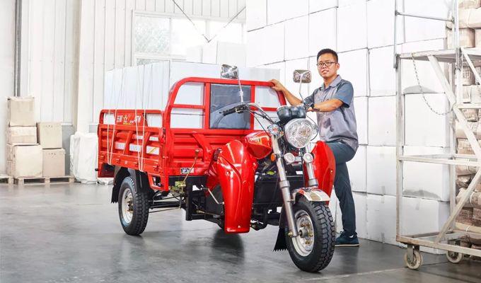 산 광업 재배지를 위한 빨강 3 바퀴 덤프 트럭/화물 모터 세발자전거 1